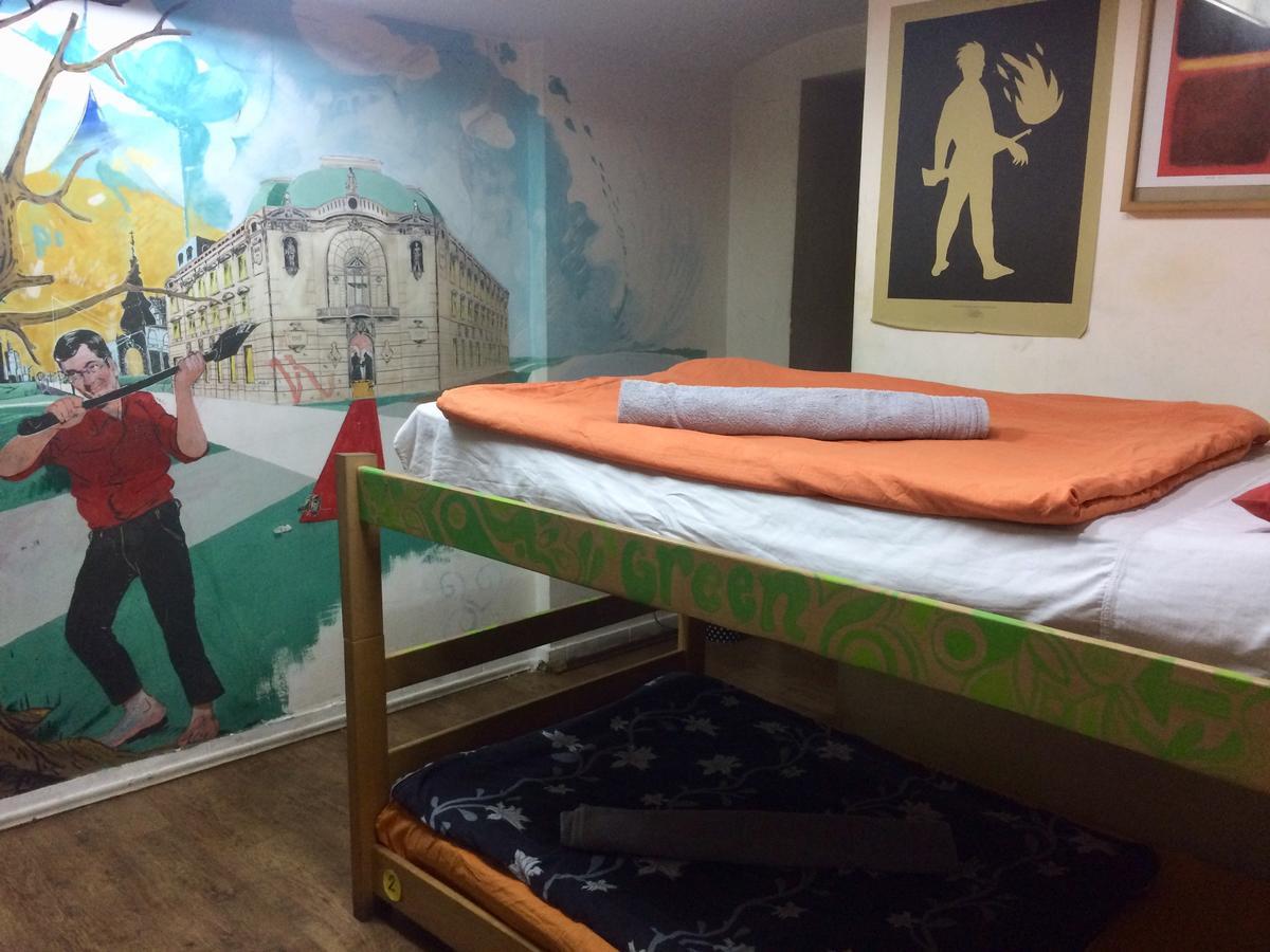 Green Studio Hostel Belgrado Esterno foto