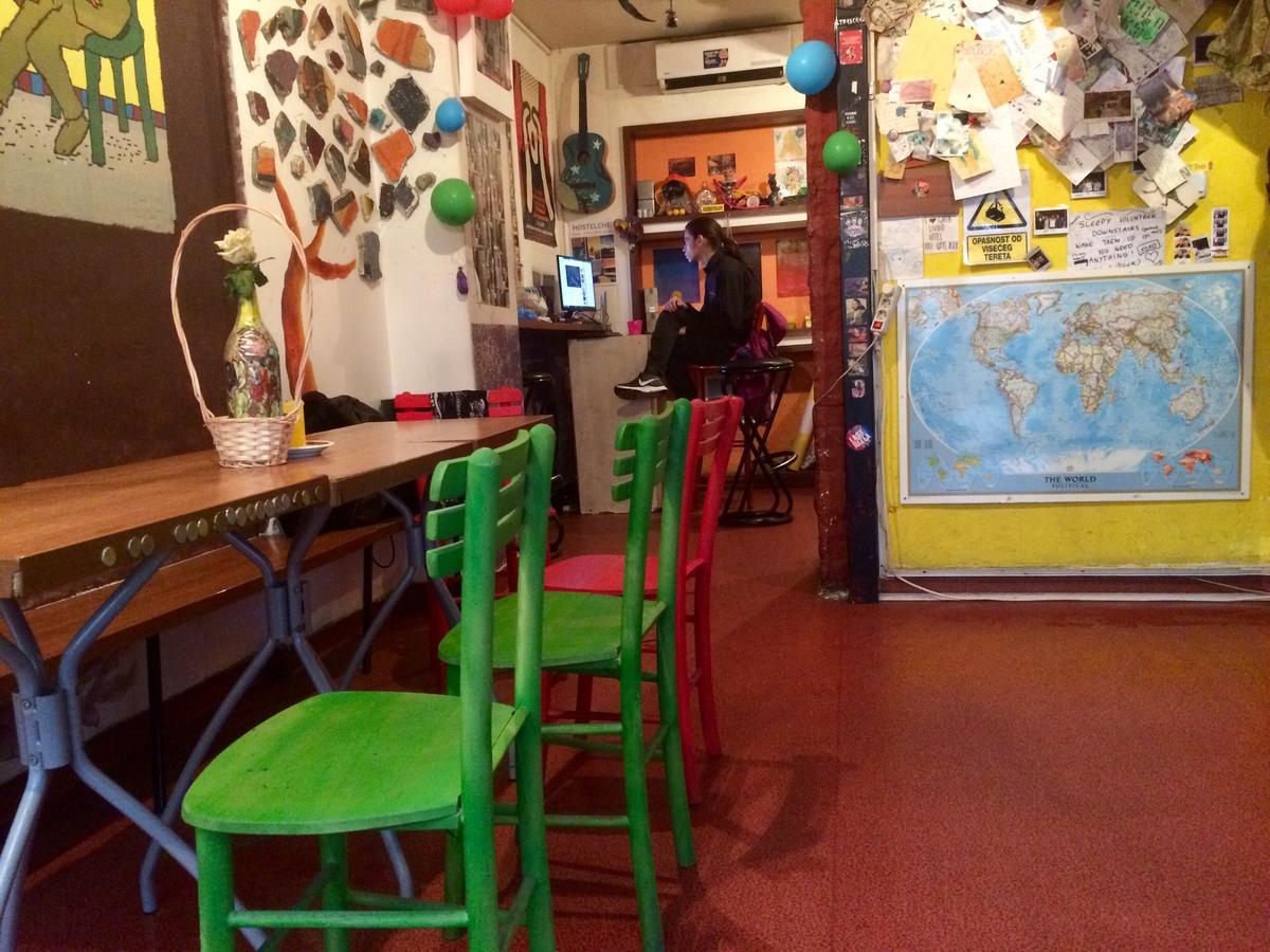 Green Studio Hostel Belgrado Esterno foto