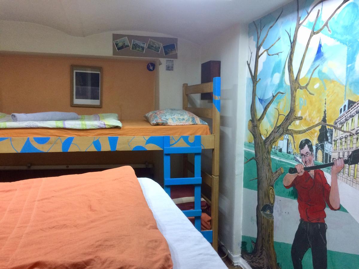 Green Studio Hostel Belgrado Esterno foto